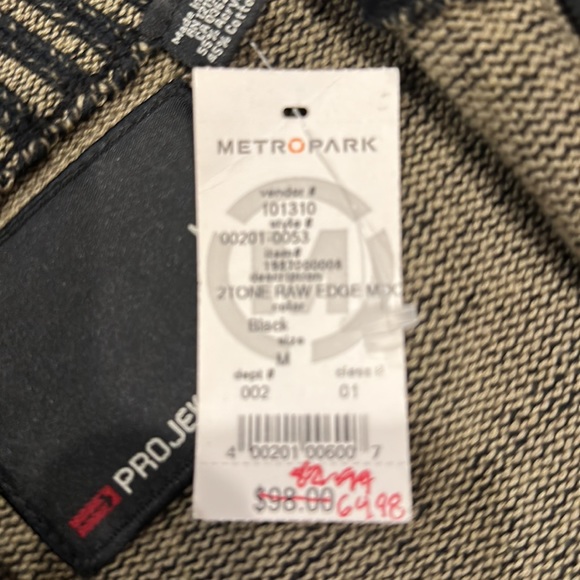 ProJekRaw cotton blend zip sweater jacket - Picture 8 of 8